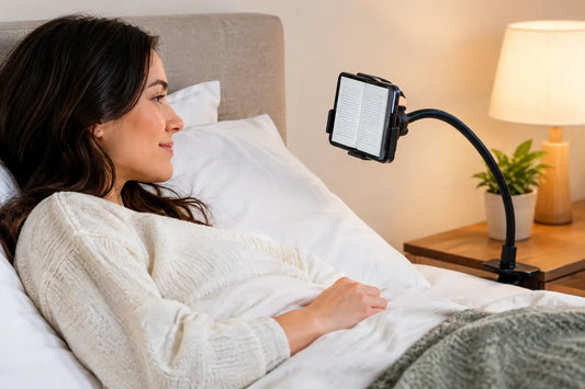 Phone Stand for Bedtime Reading That Stays Put